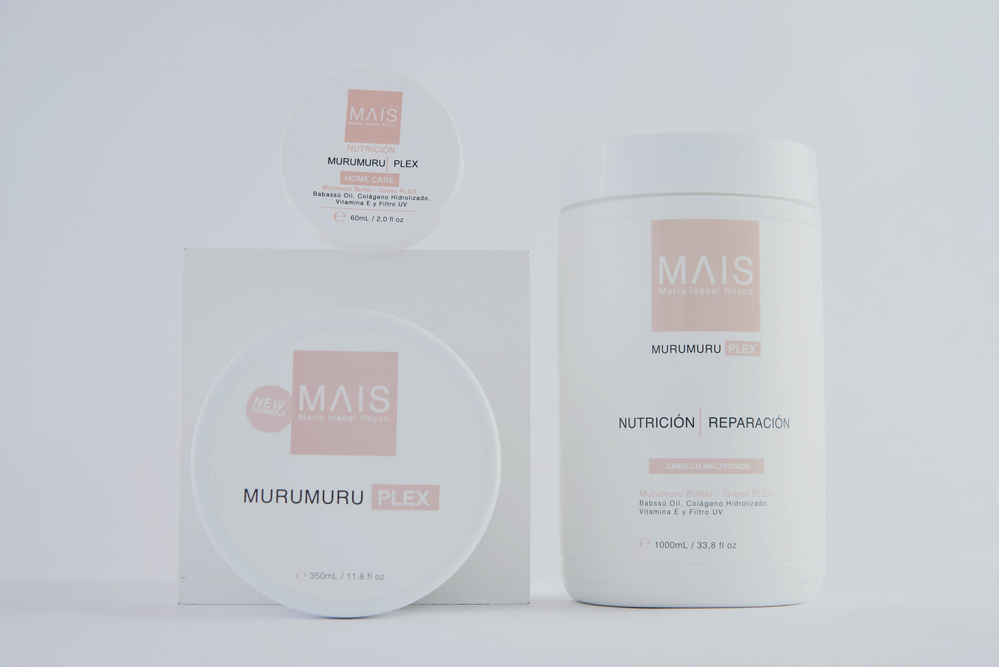 Mais Murumuru Hair Mask - Intensive Nutrition & Softness